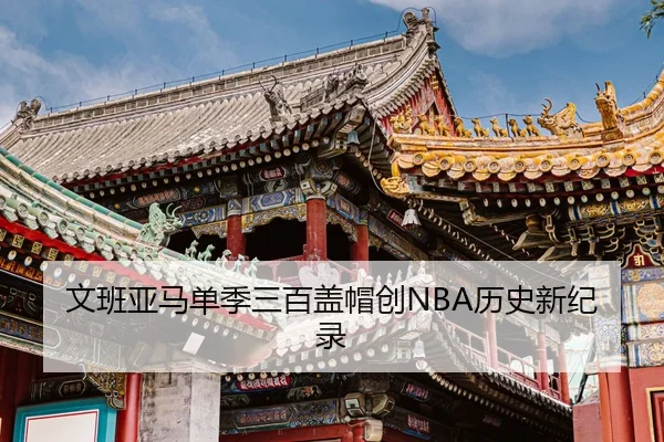 文班亚马单季三百盖帽创NBA历史新纪录